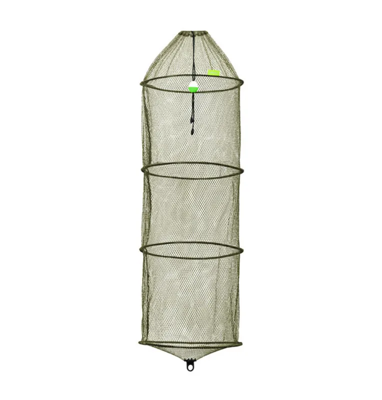 Delphin Setzkescher Base-R 40/120cm Setzkescher Gummiert Anti Smell-Kescher & Kescherzubehör-JJ-Fishing