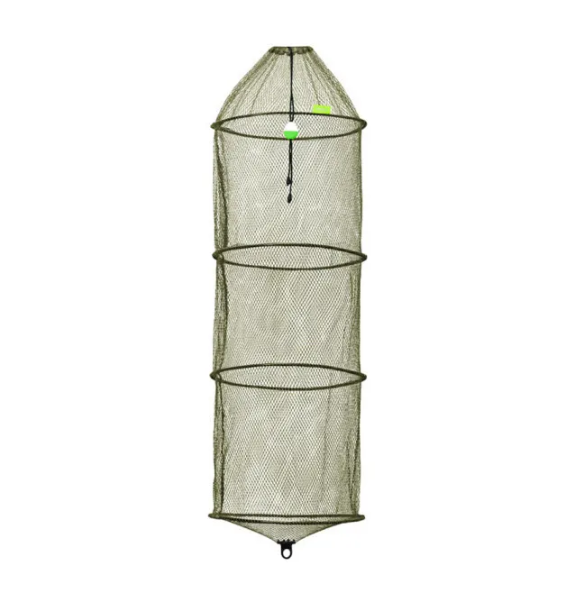 Delphin Setzkescher Base-R 40/120cm Setzkescher Gummiert Anti Smell-Kescher & Kescherzubehör-JJ-Fishing