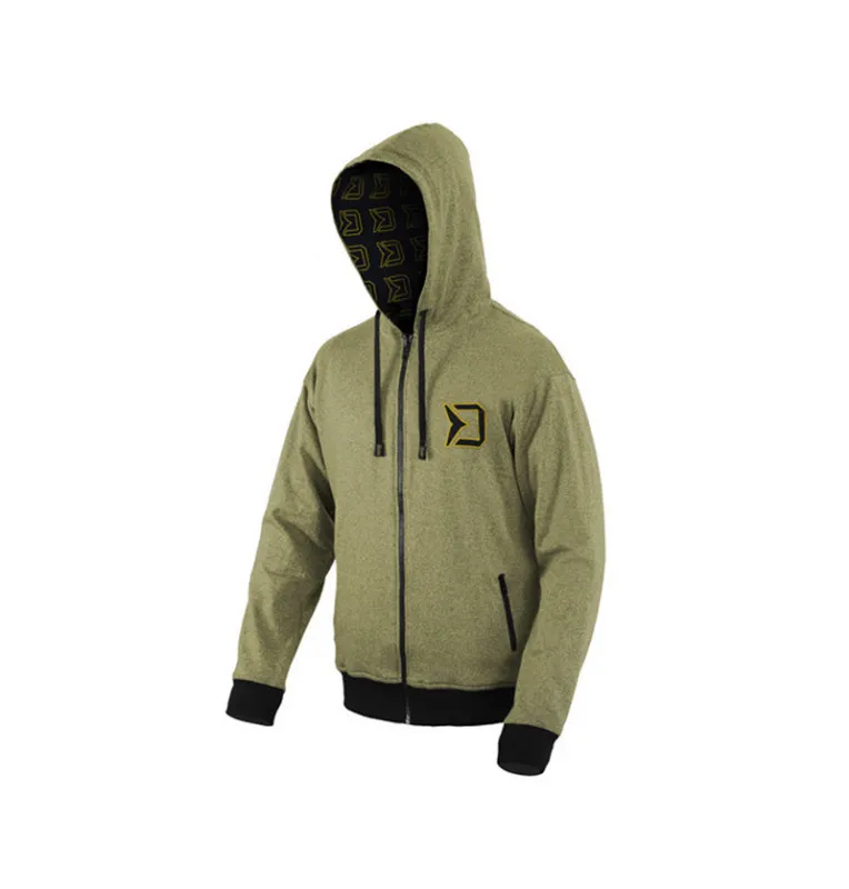 Delphin Rawer Two Hoodie S mit Reißverschluss-Hoodie, Shirts, Jacken & Co-JJ-Fishing