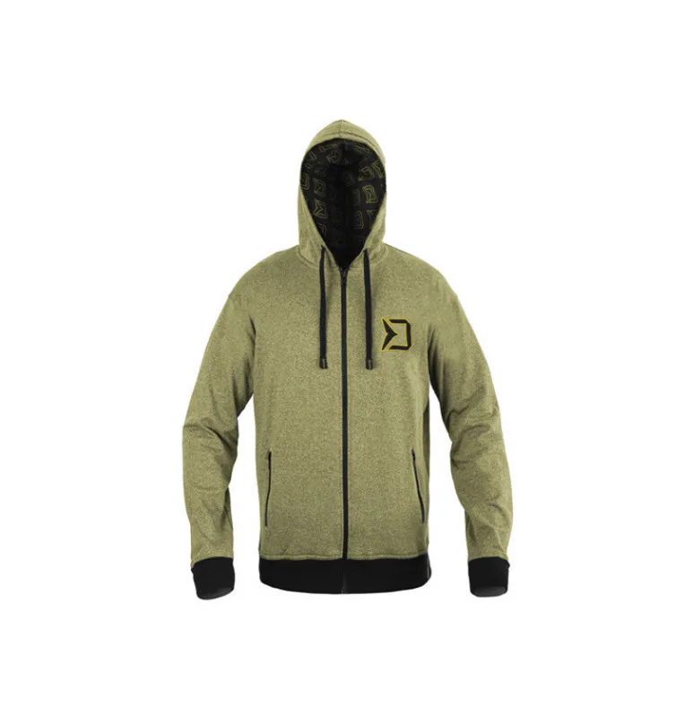 Delphin Rawer Two Hoodie S mit Reißverschluss-Hoodie, Shirts, Jacken & Co-JJ-Fishing