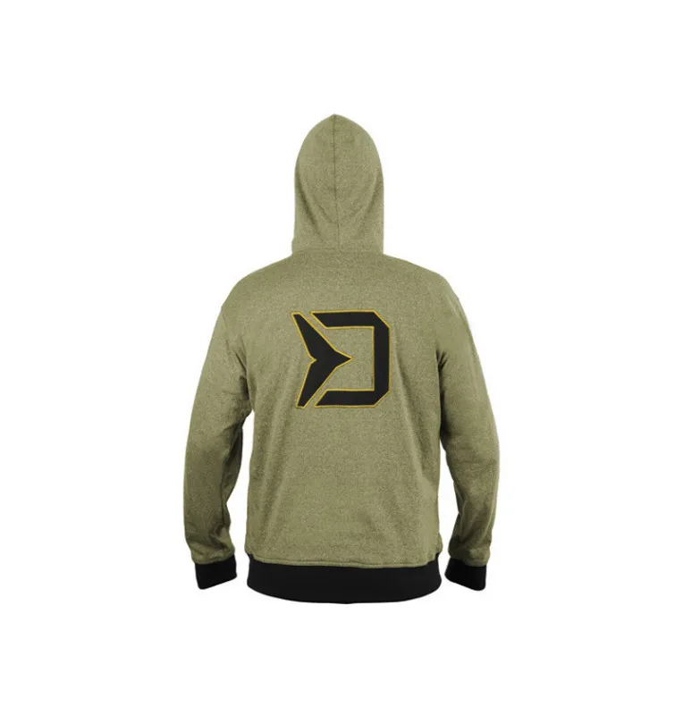 Delphin Rawer Two Hoodie S mit Reißverschluss-Hoodie, Shirts, Jacken & Co-JJ-Fishing