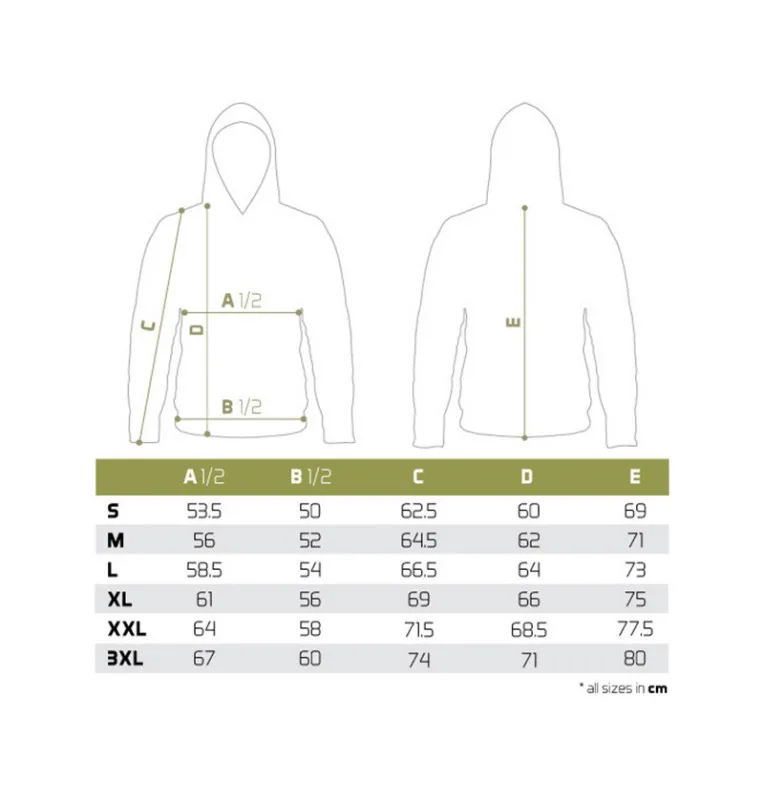 Delphin Rawer Two Hoodie XXL mit Reißverschluss-Hoodie, Shirts, Jacken & Co-JJ-Fishing