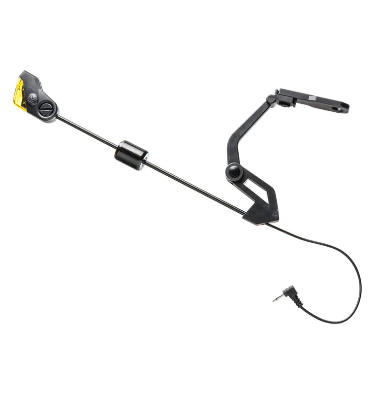 Mivardi MCX66 Swing Arm Bite Indicator gelb Extra Iluminated Pendelbissanzeiger-Bissanzeiger & Bobbins-JJ-Fishing
