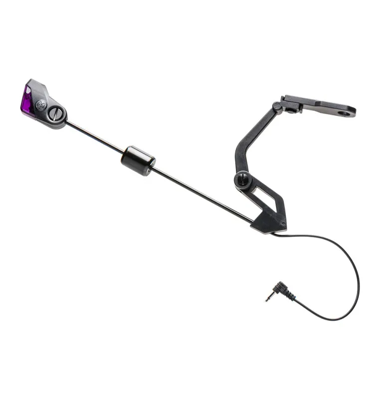 Mivardi MCX66 Swing Arm Bite Indicator Purple Extra Iluminated Pendelbissanzeiger-Bissanzeiger & Bobbins-JJ-Fishing
