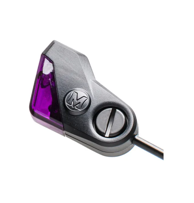 Mivardi MCX66 Swing Arm Bite Indicator Purple Extra Iluminated Pendelbissanzeiger-Bissanzeiger & Bobbins-JJ-Fishing