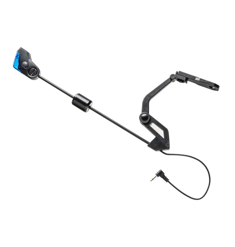 Mivardi MCX66 LED Swing Arm Bite Indicator blau Extra Iluminated Pendelbissanzeiger-Bissanzeiger & Bobbins-JJ-Fishing