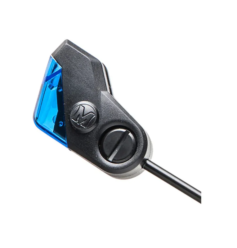 Mivardi MCX66 LED Swing Arm Bite Indicator blau Extra Iluminated Pendelbissanzeiger-Bissanzeiger & Bobbins-JJ-Fishing