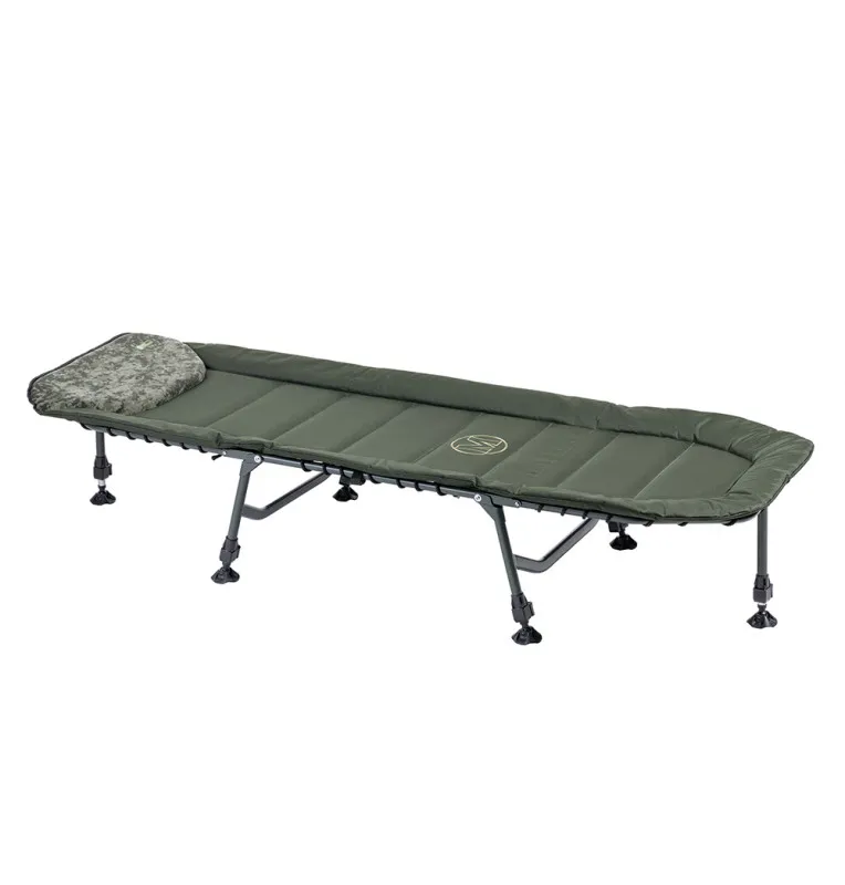 Mivardi CamoCODE Express 6 Bedchair Angelliege Karpfenliege Campingbett-Angelliegen & Angelstühle-JJ-Fishing