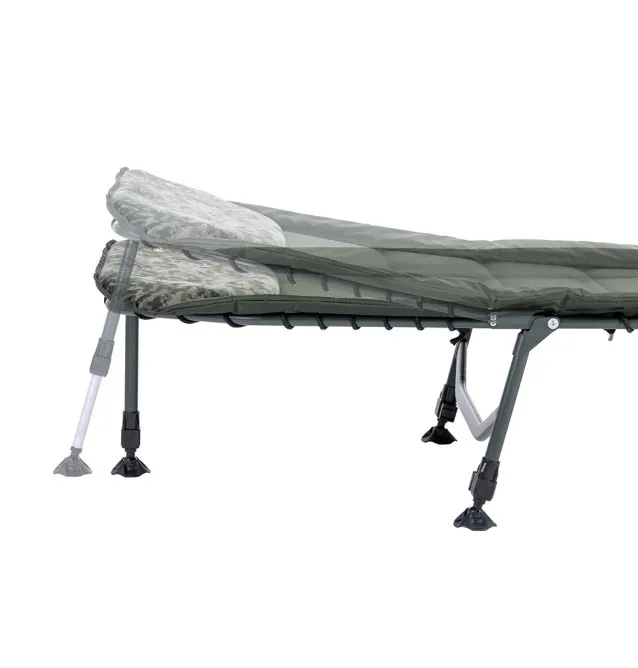Mivardi CamoCODE Express 6 Bedchair Angelliege Karpfenliege Campingbett-Angelliegen & Angelstühle-JJ-Fishing