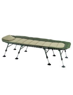 Mivardi Bedchair Comfort XL8 - Angelliege 8-beinig, Karpfenliege, Campingbett-Angelliegen & Angelstühle-JJ-Fishing 2