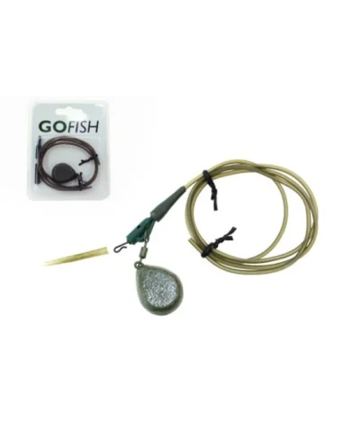 GF Lead Clip Kit incl. 40g Swivel Lead Montage Safty Clip Karpfenangeln-Blei-JJ-Fishing