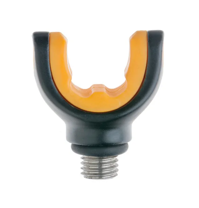 Mivardi MC1 Small Rod Rest schwarz gelb Rutschfest Rutenauflage-Rutenauflagen-JJ-Fishing