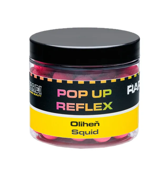 Mivardi Rapid Reflex Fluo Pop Up Squid 10mm 50g High Aromatic-M.F. Pop Up´s-JJ-Fishing