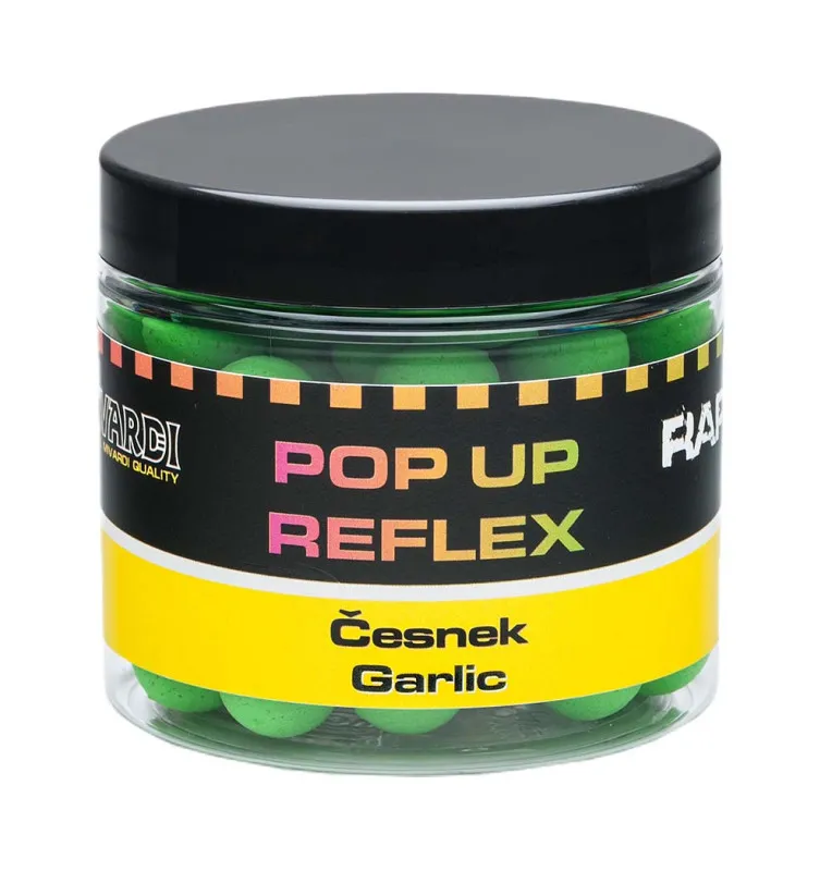 Mivardi Rapid Reflex KnoblauchFluo Pop Up 10mm 50g High Aromatic-M.F. Pop Up ́s-JJ-Fishing