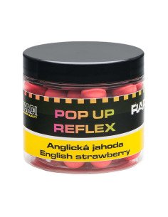 Mivardi Rapid Reflex Fluo Pop Up 10mm 50g English Strawberry High Aromatic-M.F. Pop Up´s-JJ-Fishing 2
