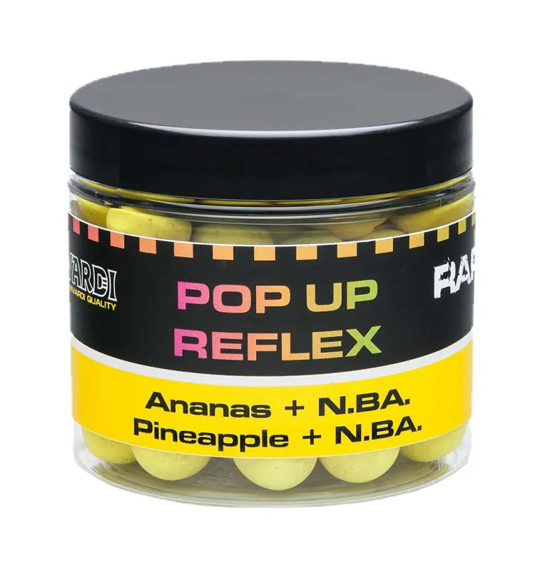 Mivardi Rapid Reflex Fluo Pop Up Pineapple & N-Butyric Acid 18mm 70g High Aromatic-Pop Up´s-JJ-Fishing