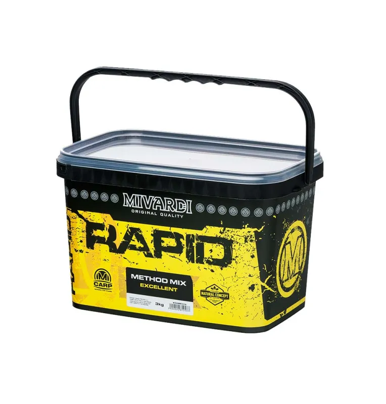 Mivardi Rapid Excellent Method Mix 3kg Groundbait Competition-M.F. Groundbait-JJ-Fishing