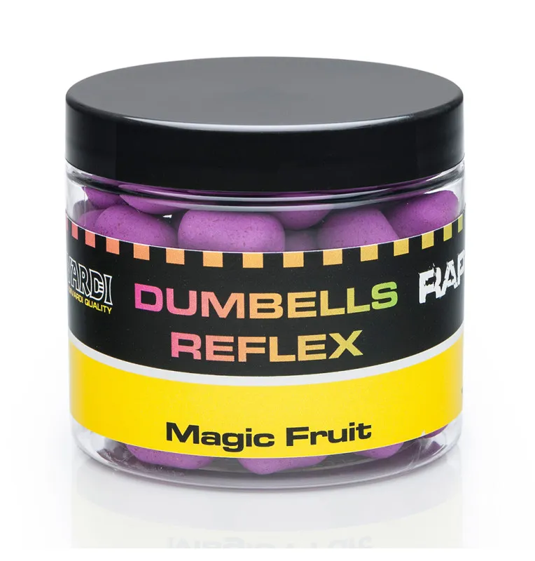 Mivardi Rapid Reflex Fluo Pop Up Dumbells Magic Fruit 70g - High Aromatic-Pop Up´s-JJ-Fishing