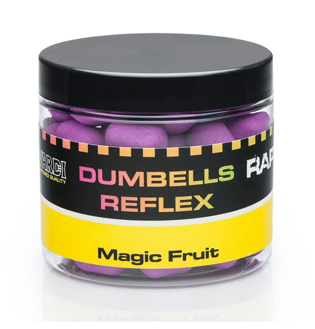 Mivardi Rapid Reflex Fluo Pop Up Dumbells Magic Fruit 70g - High Aromatic-Pop Up´s-JJ-Fishing