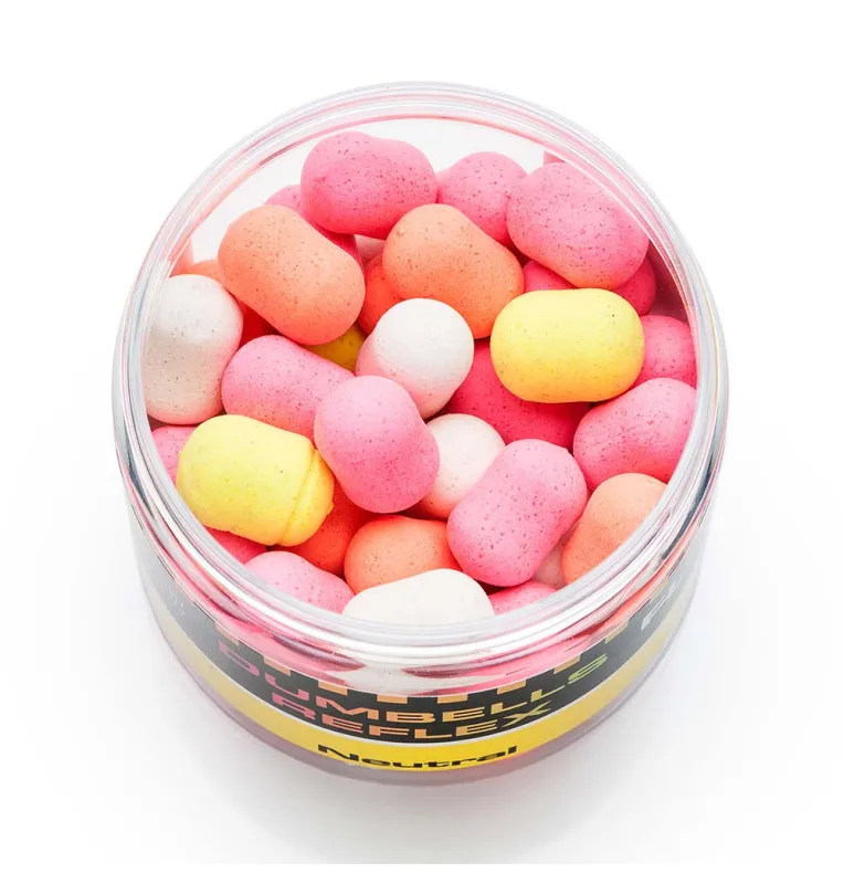 Mivardi Rapid Reflex Fluo Pop Up Dumbells Neutral 70g - Kein Aroma-Pop Up´s-JJ-Fishing