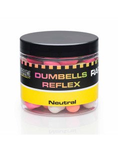 Mivardi Rapid Reflex Fluo Pop Up Dumbells Neutral 70g - Kein Aroma-Pop Up´s-JJ-Fishing 2