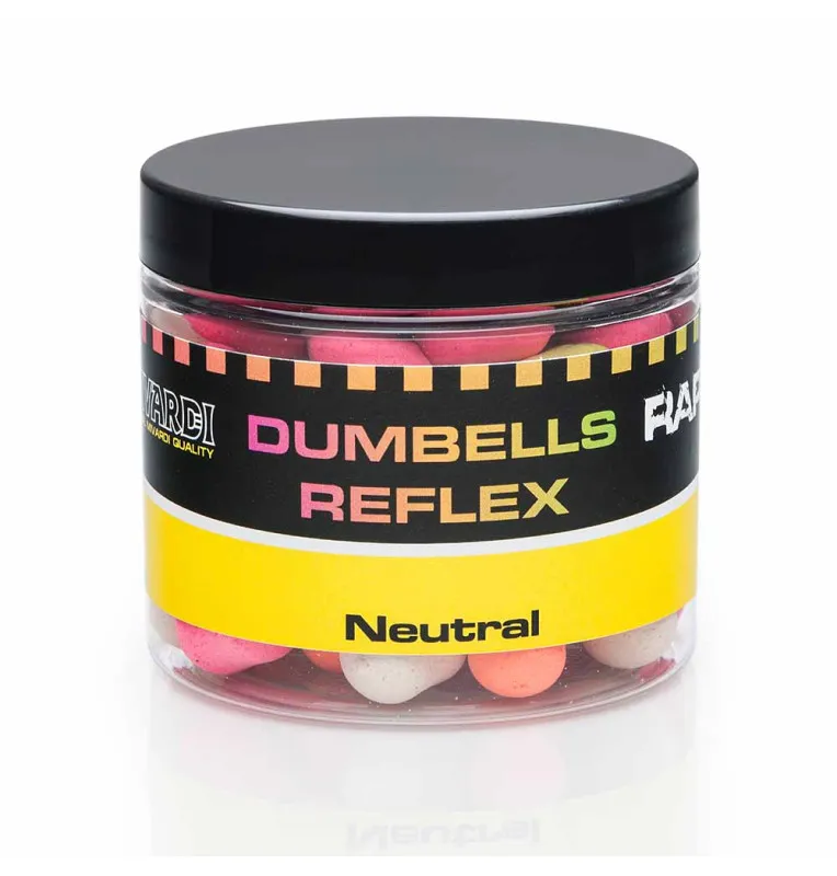 Mivardi Rapid Reflex Fluo Pop Up Dumbells Neutral 70g - Kein Aroma-Pop Up´s-JJ-Fishing
