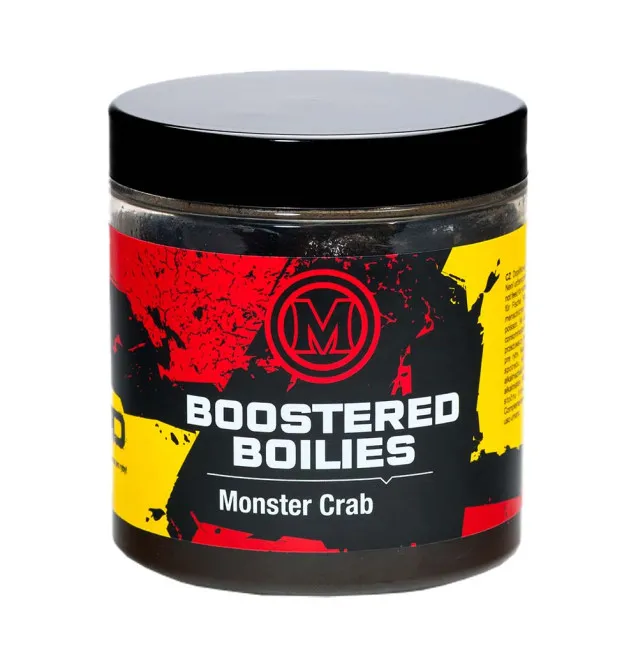 Mivardi Rapid Boostered Hookbaits Monster Crab 20mm Boilies 250ml Hakenköder Hochintensiev Gedipt-Hookbaits-JJ-Fishing