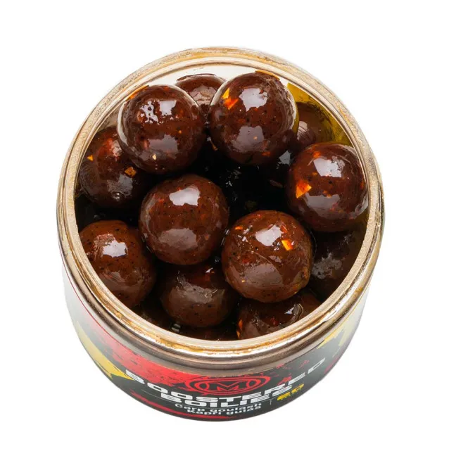 Mivardi Rapid Boostered Hookbaits Carp Goulash 20mm Boilies 250ml Hakenköder Hochintensiev Gedipt-Hookbaits-JJ-Fishing