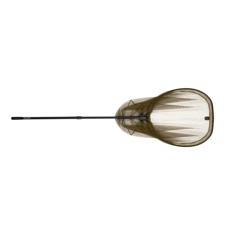 Delphin OMEGA Carp Landing Net Runder Kescher 2-Teilig Teleskopischer Staab-Kescher & Kescherzubehör-JJ-Fishing