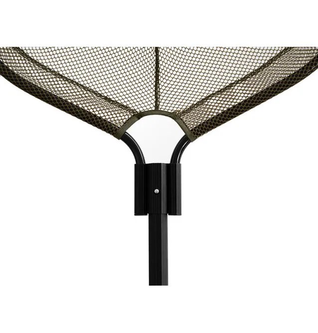 Delphin OMEGA Carp Landing Net Runder Kescher 2-Teilig Teleskopischer Staab-Kescher & Kescherzubehör-JJ-Fishing