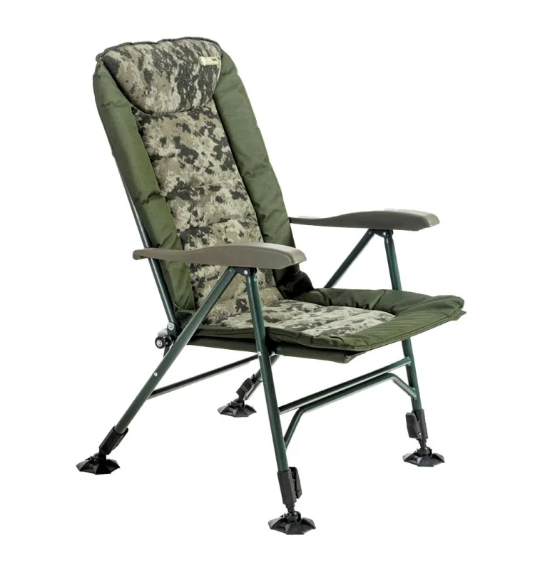 Mivardi CamoCODE Quattro Chair Angelsessel Camo Multi Comfort Armchair Carpchair-Fishing couches & fishing chairs-JJ-Fishing