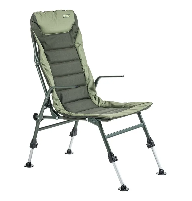 Mivardi Chair Premium Long - High Comfort Guestchair Armchair Carpchair-Angelliegen & Angelstühle-JJ-Fishing