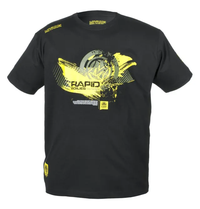 Mivardi T-Shirt MCW Hardcore S schwarz gelb-Hoodie, Shirts, Jacken & Co-JJ-Fishing