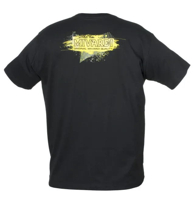 Mivardi T-Shirt MCW Hardcore S schwarz gelb-Hoodie, Shirts, Jacken & Co-JJ-Fishing