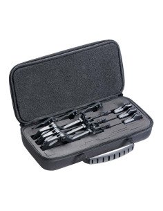 Mivardi MCX 66 RGB Swing Arm Set - LED Pendelbissanzeiger mit Hardcase-Bissanzeiger & Bobbins-JJ-Fishing