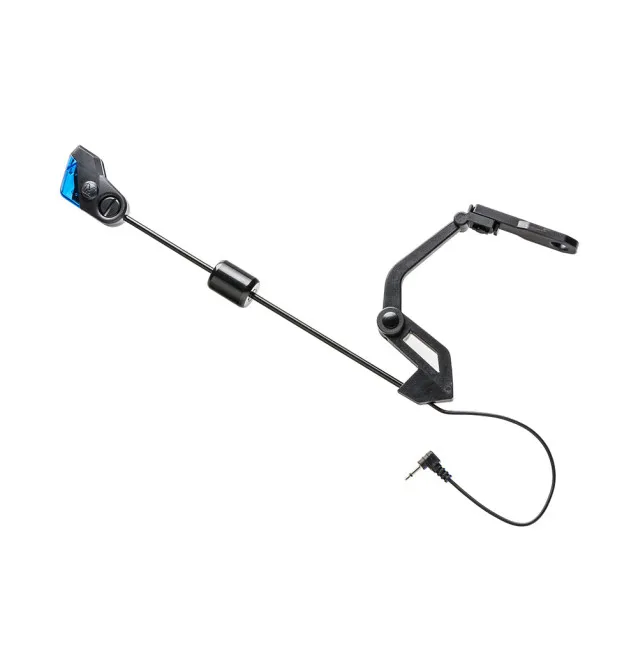 Mivardi MCX 66 RGB Swing Arm Set Multi Color LED Pendelbissanzeiger Black Edition mit Hardcase-Bite Alarms & Bobbins-JJ-Fishing