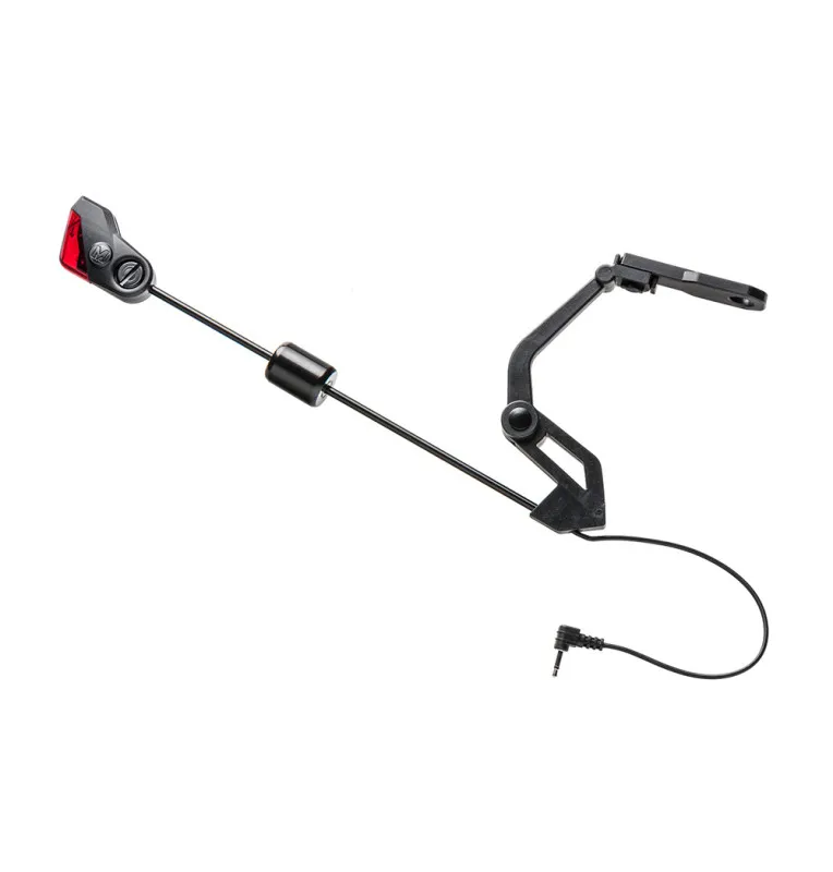 Mivardi MCX 66 RGB Swing Arm Set Multi Color LED Pendelbissanzeiger Black Edition mit Hardcase-Bite Alarms & Bobbins-JJ-Fishing