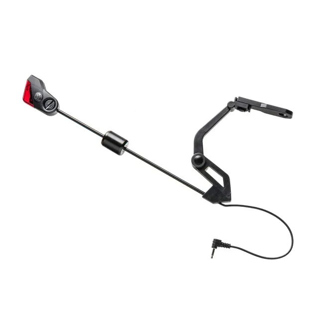 Mivardi MCX 66 RGB Swing Arm Set - LED Pendelbissanzeiger mit Hardcase-Bissanzeiger & Bobbins-JJ-Fishing
