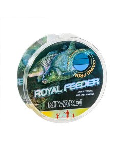 Mivardi Royal Feeder Monoline 0,205mm 4,8kg 200m - Method Feeder, Monofilament Hauptschnur, Angelschnur-Schnüre-JJ-Fishing