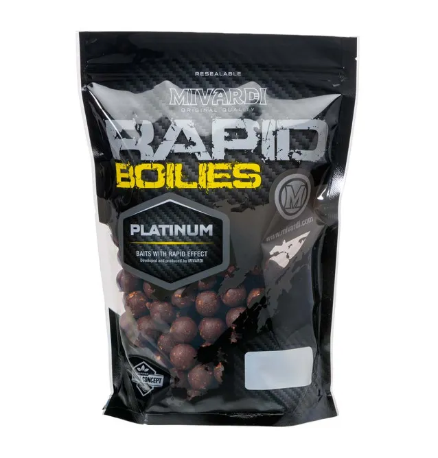 Mivardi Rapid Boilies Platinum - Sea (950g | 24mm)-Boilies-JJ-Fishing