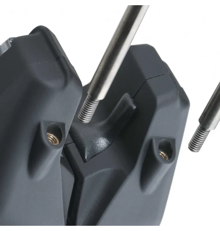 Mivardi MX9 4+1 Funk-Bissanzeiger Set inklusive Case - Wireless Bitealarm Set, Multicolor LED-Bissanzeiger & Bobbins-JJ-Fishing