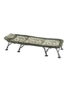 Mivardi Bedchair CamoCode Flat 8 - 8-Bein Angelliege Bedchair-Angelliegen & Angelstühle-JJ-Fishing