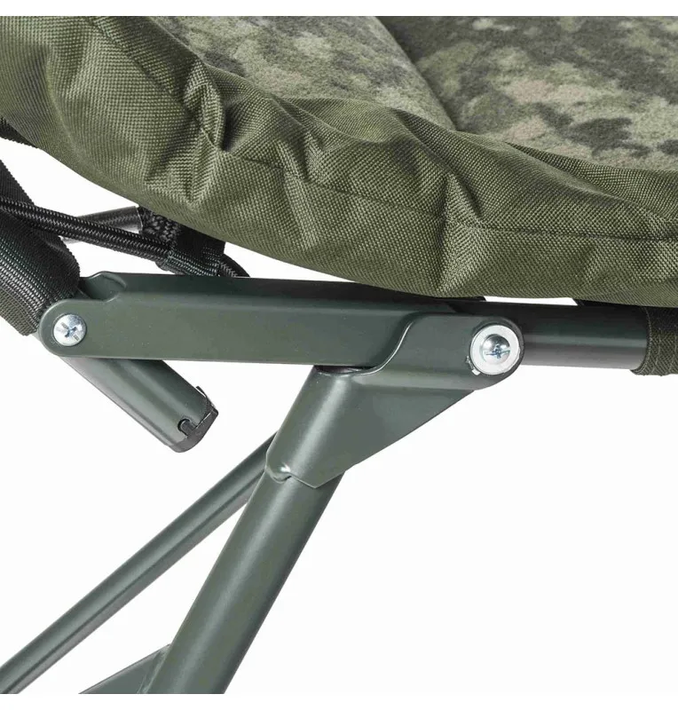 Mivardi Bedchair CamoCode Flat 8 - 8-Bein Angelliege Bedchair-Angelliegen & Angelstühle-JJ-Fishing