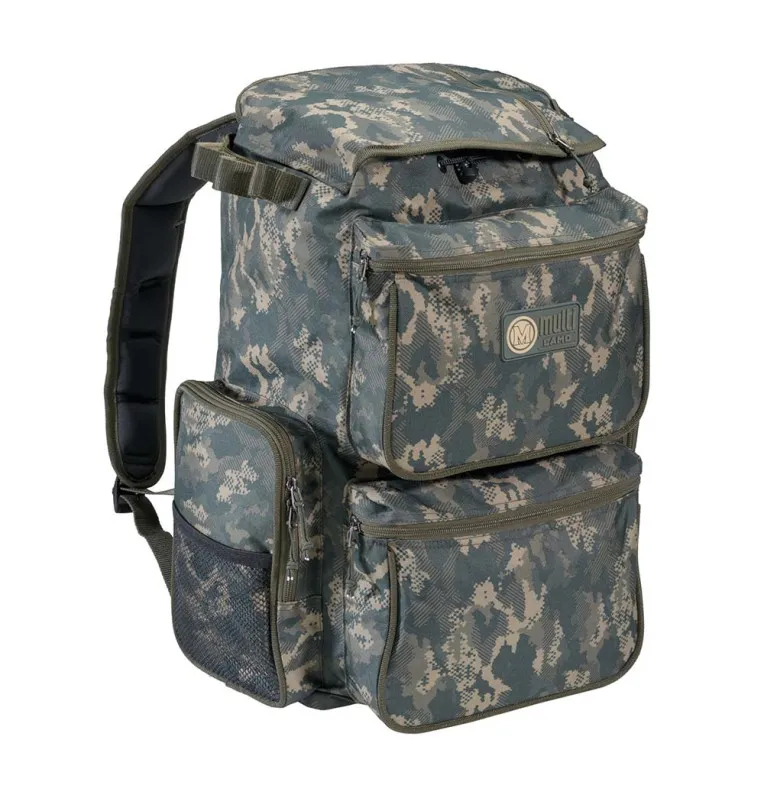 Mivardi Rucksack Multi Camo 30 - Bagpack Angeltasche-Angeltaschen-JJ-Fishing