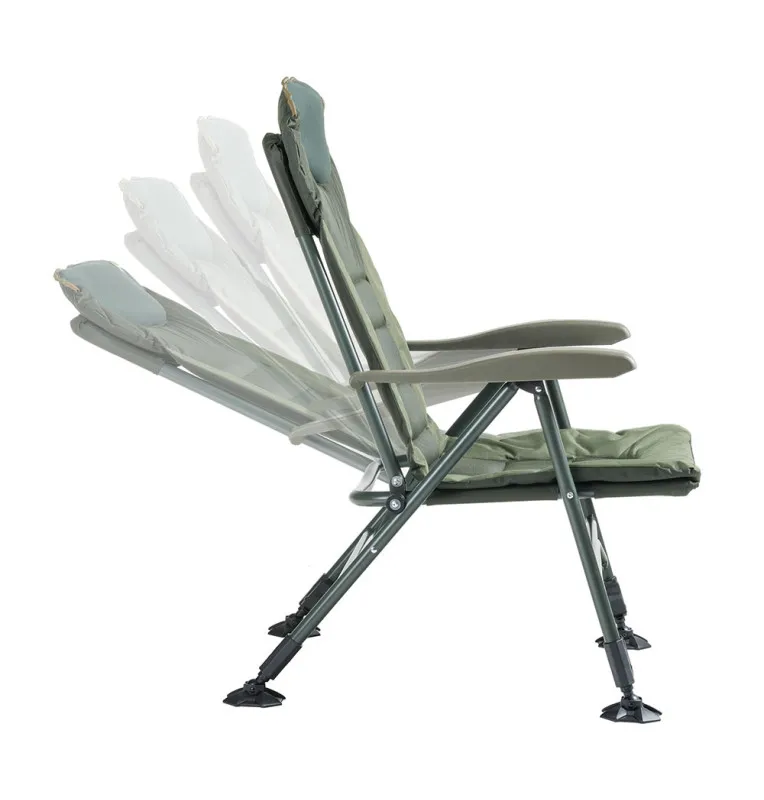 Mivardi Chair Comfort Quattro - Angelsessel Extra Bequem Carp Chair-Angelliegen & Angelstühle-JJ-Fishing