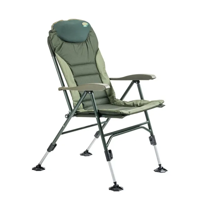 Mivardi Chair Comfort Quattro - Angelsessel Extra Bequem Carp Chair-Angelliegen & Angelstühle-JJ-Fishing
