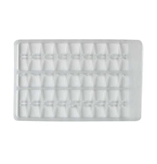 Mivardi Boilie Stopper V-Form 96 Stück M clear - Bait Stops-Stopper & Baitscrews-JJ-Fishing