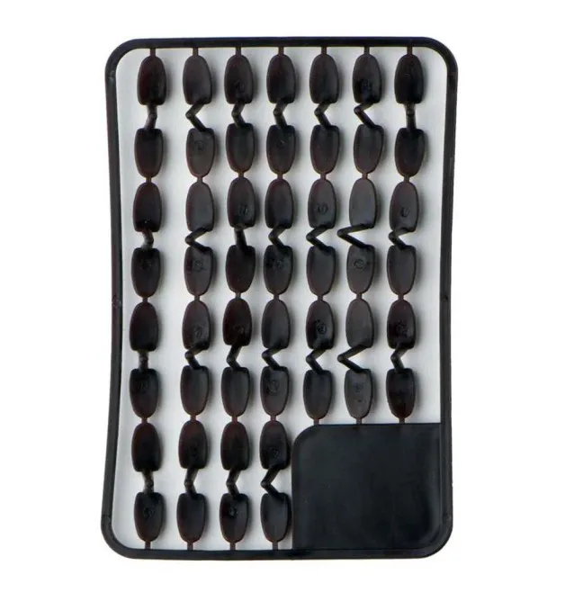 Mivardi Pellet Stopper Large braun 50 Stück-Stopper & Baitscrews-JJ-Fishing