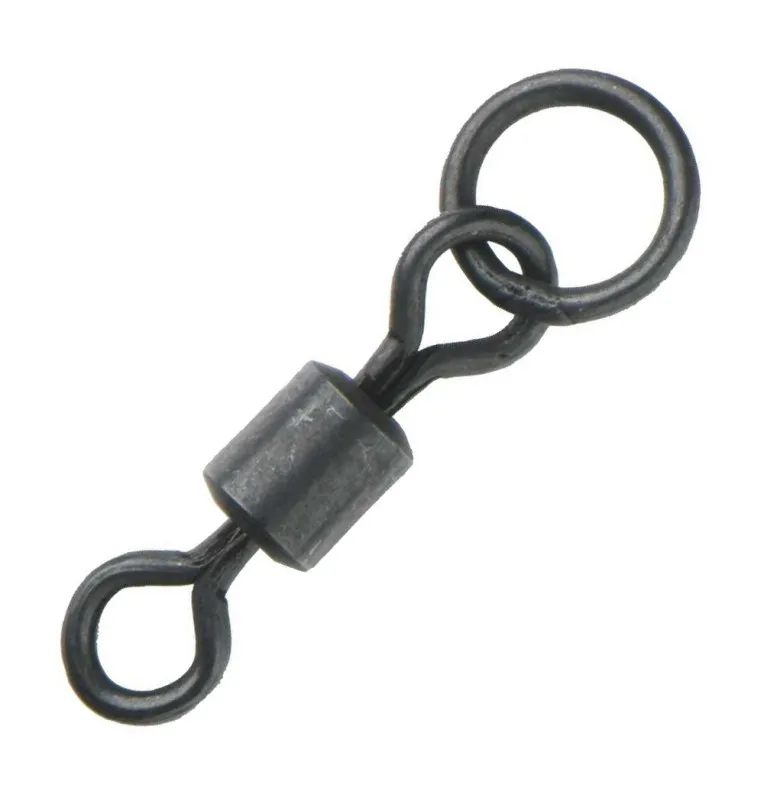 Mivardi Rolling Swivel mit Ring Wirbel Endtackle-Swivels-JJ-Fishing