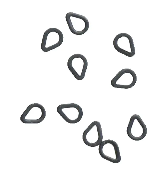 Mivardi Tear Drop Rings - tropfenförmige Rig Ringe-Vorfachmaterial & Montage-Zubehör-JJ-Fishing